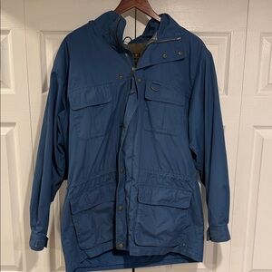 Eddie Bauer Men's Deep Blue Military Jacket